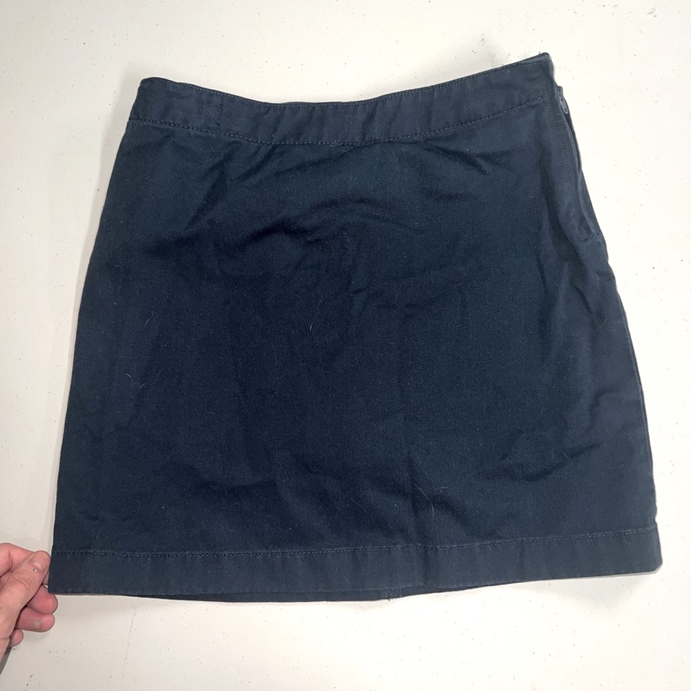 blue jean retro mini skort!